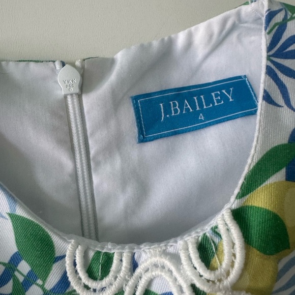 Girls Lemon Print Sleeveless Dress Perfect for a European or Coastal Vacay - Picture 2 of 11